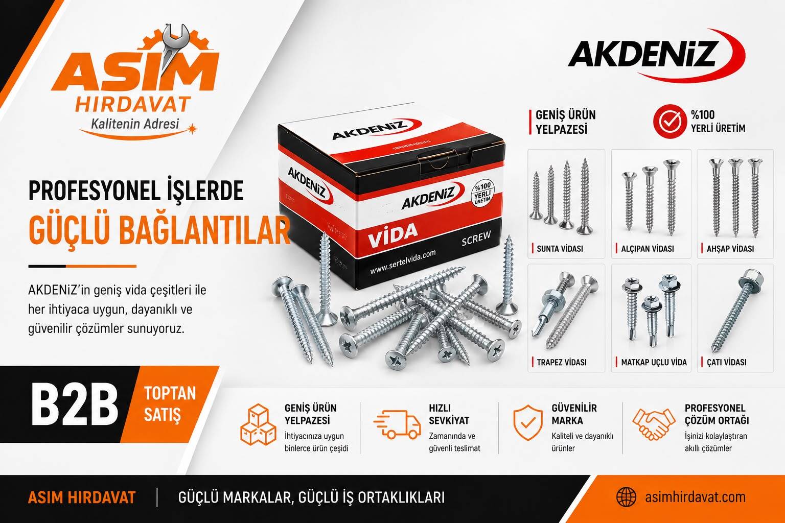 AKDENİZ VİDA 