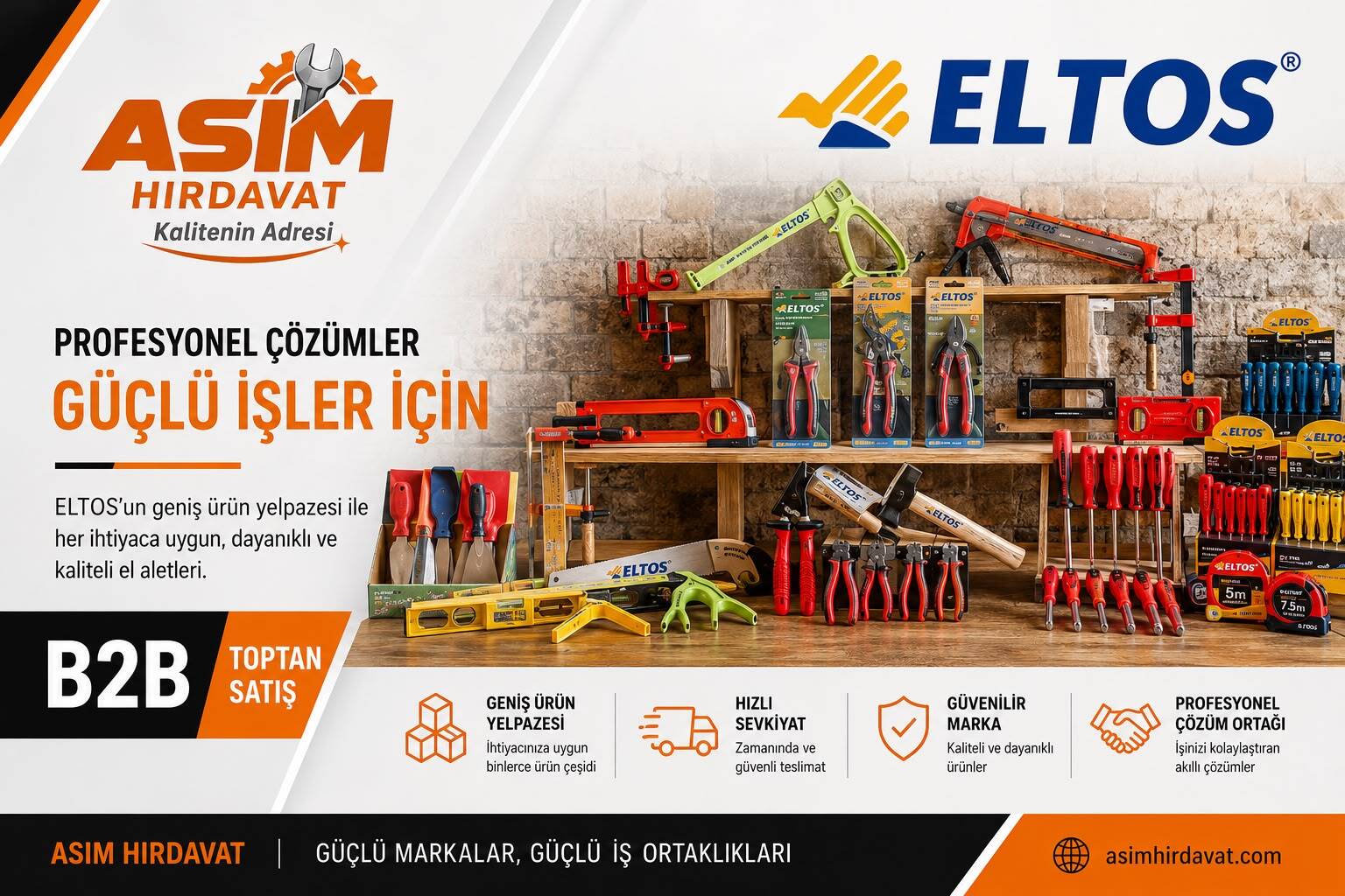 ELTOS PROFESYONEL EL ALETLERİ
